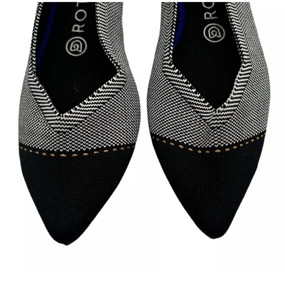NWOT Rothy’s Women's Flats in Grey Mist pointy toe size 8 - Picture 9 of 12